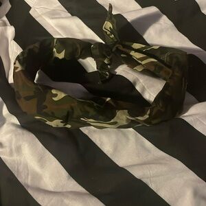 Army/camo print bandanna